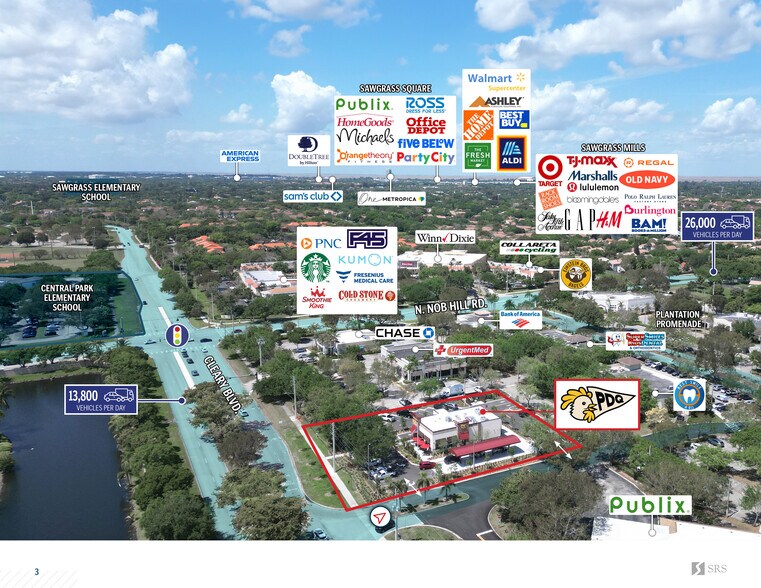 10197 Cleary Blvd, Plantation, FL à vendre - Photo de l’immeuble – Image 3 sur 12