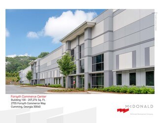 Plus de détails pour 2755 Forsyth Commerce Way, Cumming, GA - Industriel/Logistique à louer