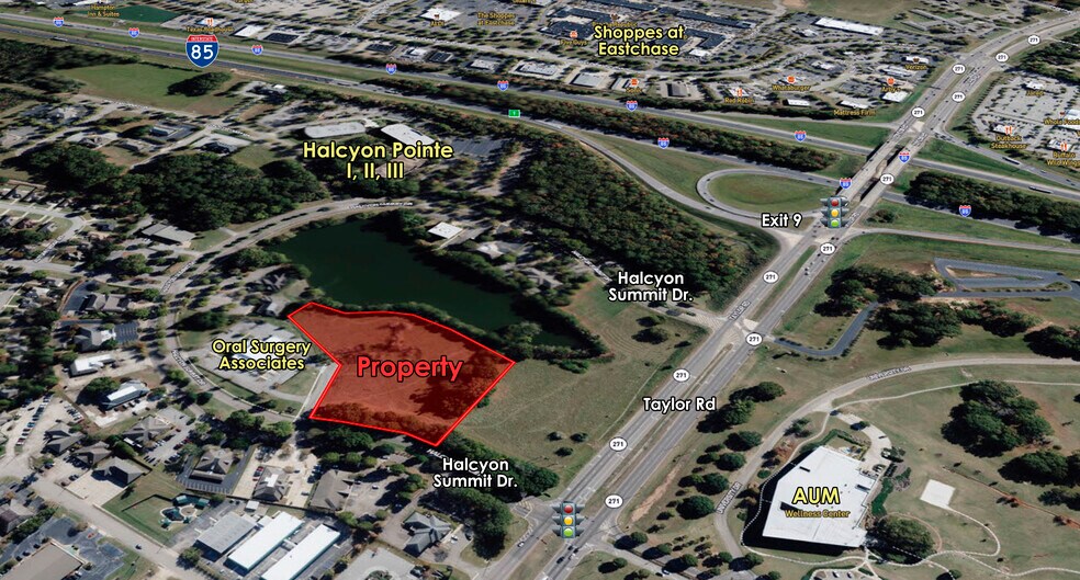 Halcyon Summit Drive, Montgomery, AL à vendre - Aérien – Image 1 sur 5