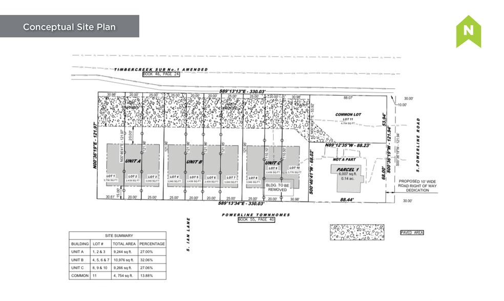 1157 S Powerline Rd, Nampa, ID à vendre - Plan de site – Image 3 sur 5