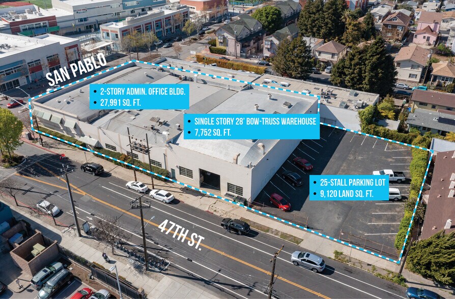 4700 San Pablo Ave, Emeryville, CA à louer - Photo de l’immeuble – Image 2 sur 2