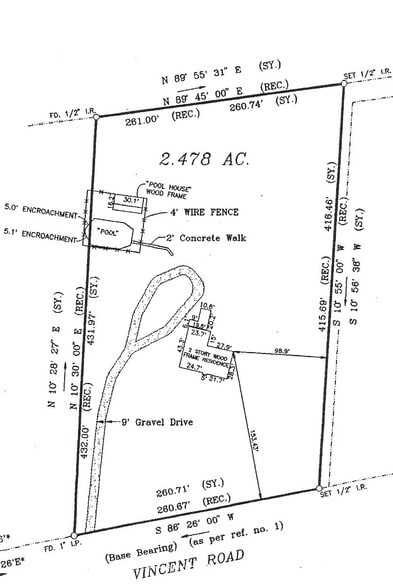 Bass Pro Blvd, Denham Springs, LA à vendre - Plan cadastral – Image 2 sur 3