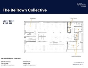 2225-2231 1st Ave, Seattle, WA à louer Plan d’étage– Image 1 sur 1