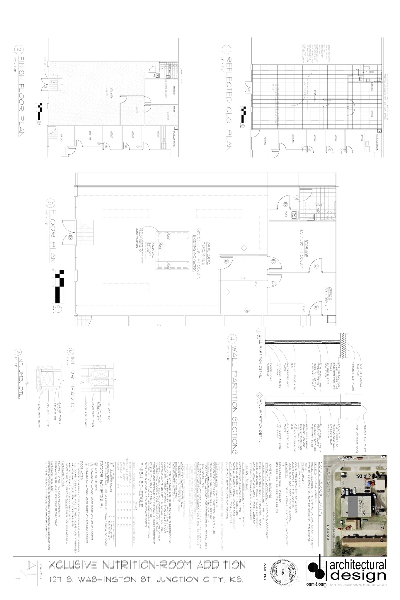 135 S Washington St, Junction City, KS à louer Plan de site– Image 1 sur 2