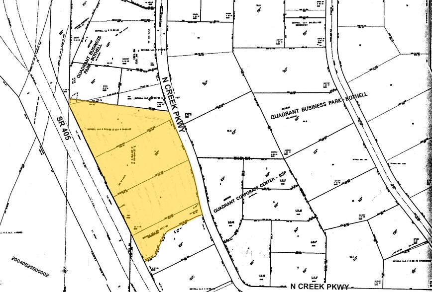 19015 North Creek Pky, Bothell, WA à louer - Plan cadastral – Image 2 sur 4