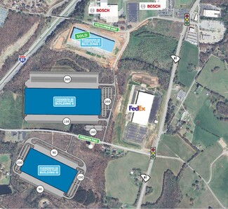 Plus de détails pour Evegreen Rd, Anderson, SC - Industriel/Logistique à louer