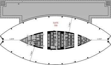 71 S Wacker Dr, Chicago, IL à louer Plan d’étage– Image 2 sur 2