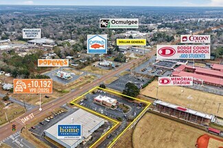 Plus de détails pour 6121 Oak St, Eastman, GA - Local commercial à vendre