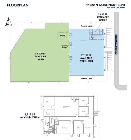 11222 Astronaut Blvd, Orlando, FL à louer - Plan d’étage – Image 3 sur 11