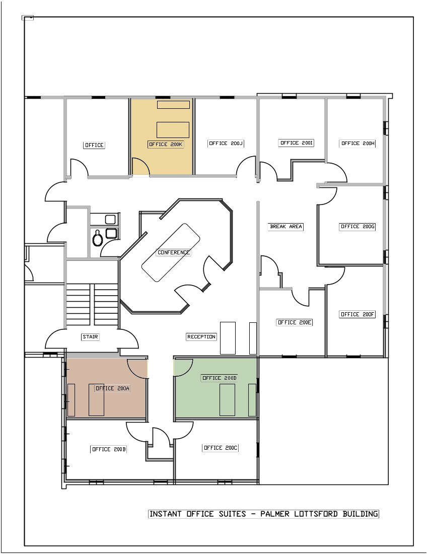 10111 Martin Luther King Jr Hwy, Bowie, MD à louer Plan d’étage– Image 1 sur 1