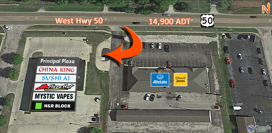 711 W Highway 50, O'Fallon, IL à louer Aérien– Image 1 sur 4