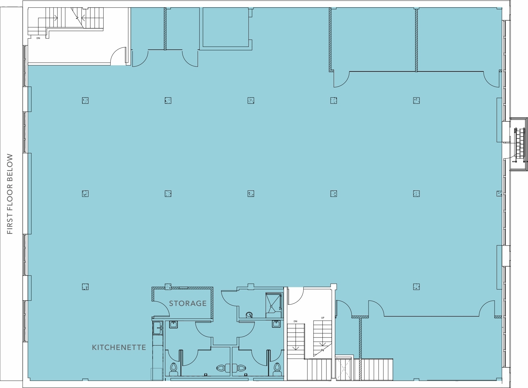 414-424 9th St, San Francisco, CA à louer Plan d’étage– Image 1 sur 5
