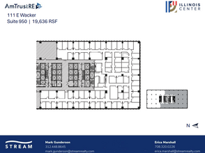 111 E Wacker Dr, Chicago, IL à louer Plan d’étage– Image 1 sur 1