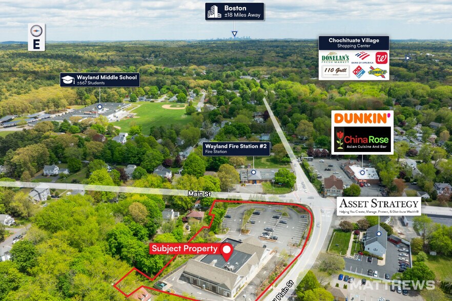 150 Main St, Wayland, MA à vendre - Photo de l’immeuble – Image 2 sur 2