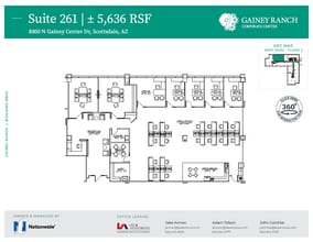 8800 N Gainey Center Dr, Scottsdale, AZ à louer Plan d’étage– Image 1 sur 1
