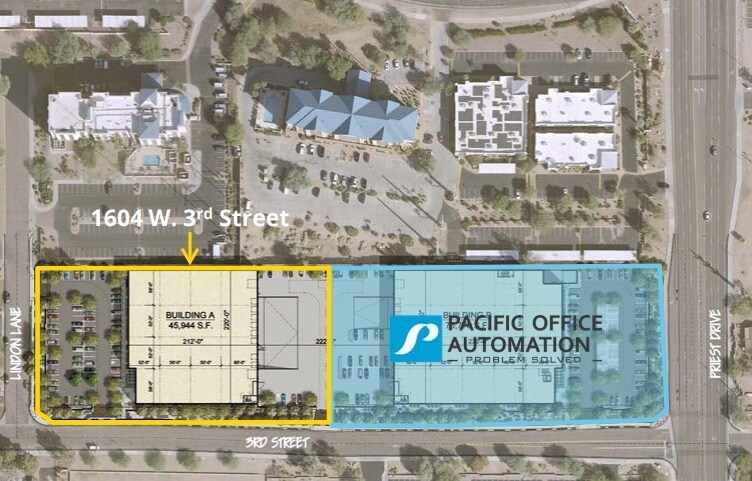 1604 W 3rd St, Tempe, AZ à louer - Plan de site – Image 3 sur 5