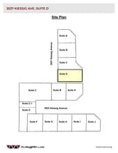 3523-3537 Kiessig Ave, Sacramento, CA à louer Plan de site– Image 1 sur 1
