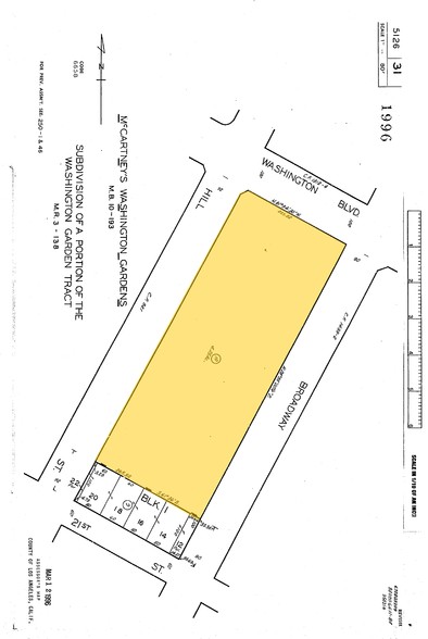 1933 S Broadway, Los Angeles, CA à louer - Plan cadastral – Image 3 sur 5