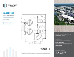 300 Tri State International, Lincolnshire, IL à louer Plan d’étage– Image 1 sur 1