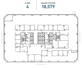 1111 3rd Ave, Seattle, WA à louer Plan d’étage– Image 1 sur 1
