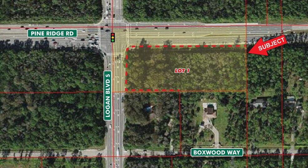 Pine Ridge Rd, Naples, FL à vendre - Aérien – Image 1 sur 3
