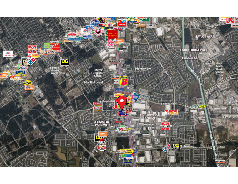 15651 North Fwy, Houston, TX à louer - Photo de l’immeuble – Image 3 sur 4