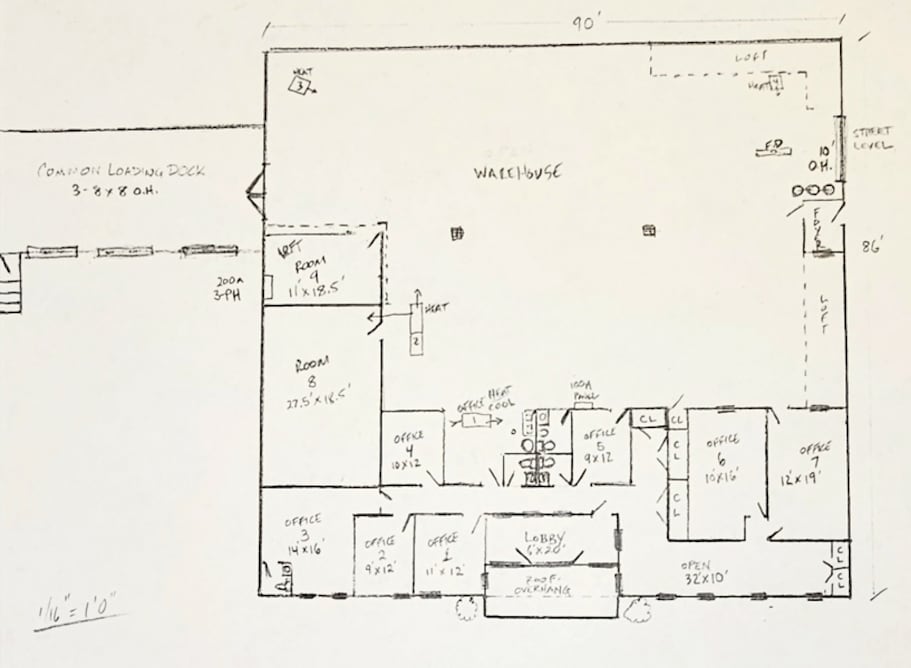 3340 W Lake Ave, Glenview, IL à louer Plan d’étage– Image 1 sur 1