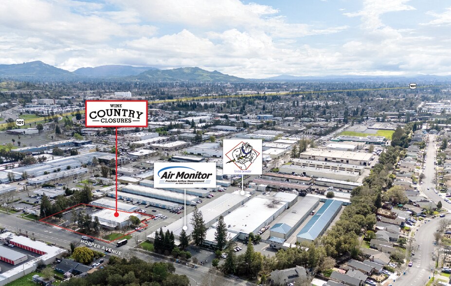 1042 Hopper Ave, Santa Rosa, CA à vendre - Photo de l’immeuble – Image 3 sur 8
