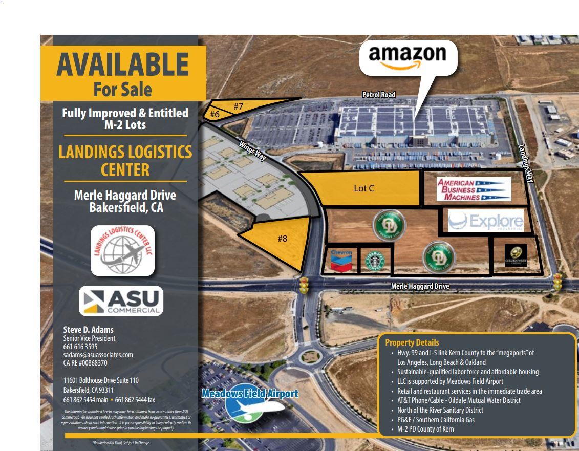 Landings Logistics Center - Merle Haggard Drive, Bakersfield, CA à vendre Photo principale– Image 1 sur 2