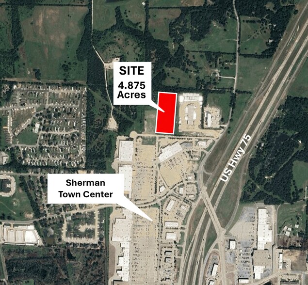 811 Graham Dr, Sherman, TX à vendre - Aérien – Image 1 sur 3