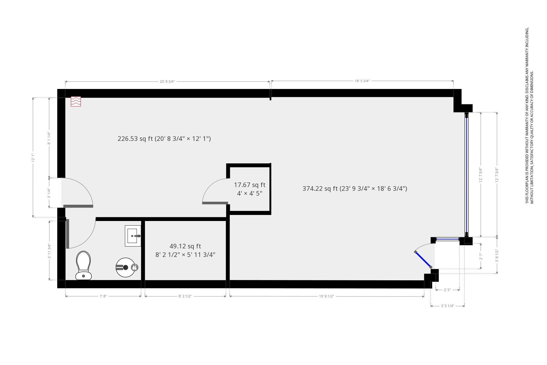 415-461 E Liberty St, Wauconda, IL à louer Plan de site– Image 1 sur 1