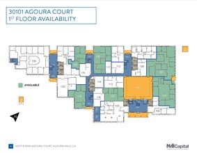 30077 Agoura Ct, Agoura Hills, CA à louer Plan d’étage– Image 1 sur 1