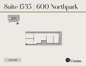 1200 Abernathy Rd NE, Atlanta, GA à louer Plan d’étage– Image 1 sur 1