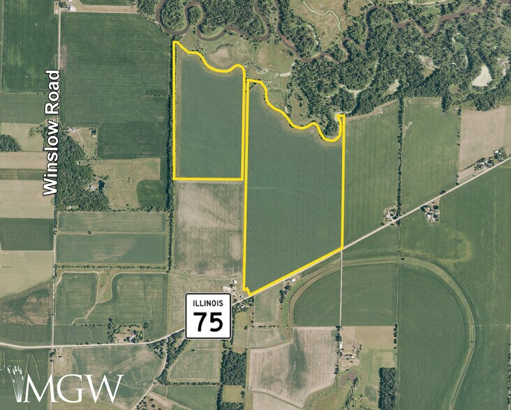 IL Route 75, Durand, IL à vendre - Photo principale – Image 1 sur 7
