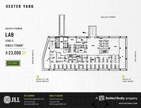 700 Dexter Ave N, Seattle, WA à louer Plan d’étage– Image 1 sur 1