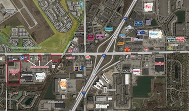 7355 E 96th St, Indianapolis, IN - VUE AÉRIENNE  vue de carte