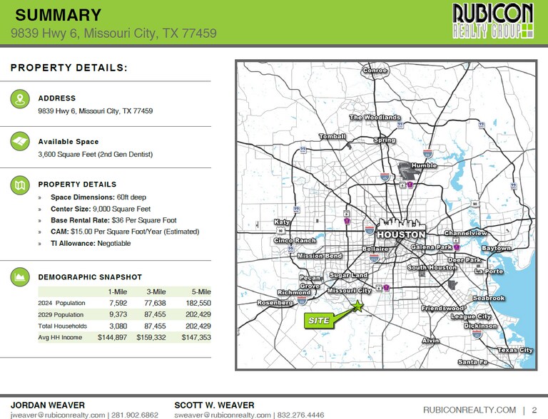 9839 Highway 6, Missouri City, TX à louer - Photo de l’immeuble – Image 2 sur 7