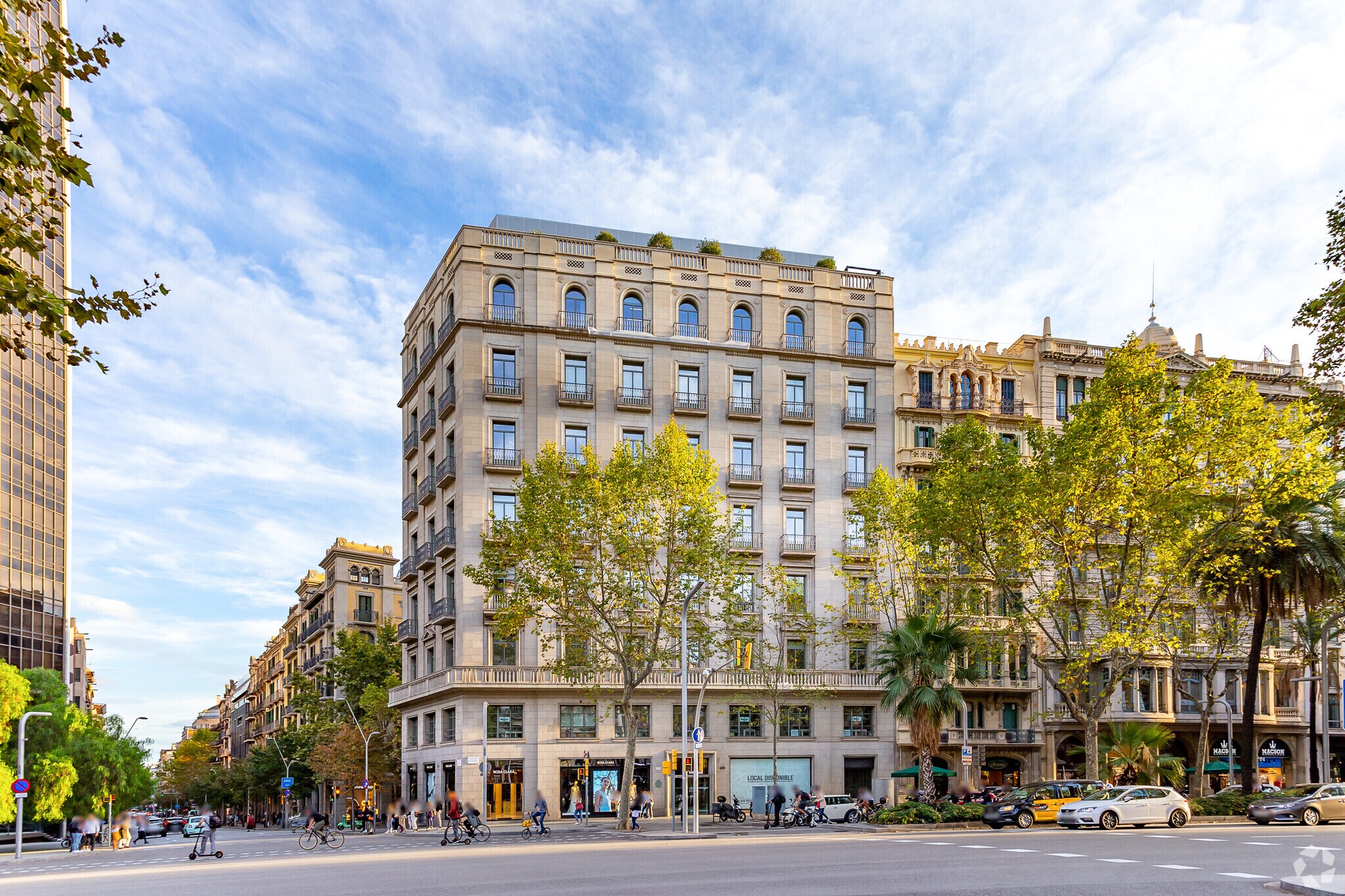 Avinguda Diagonal, 409, Barcelone, Barcelona à louer Photo de l’immeuble– Image 1 sur 7