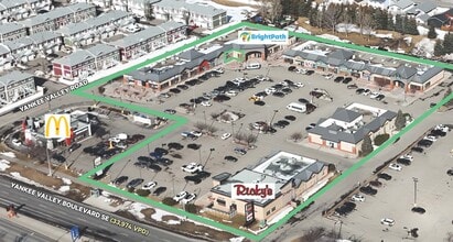 960 Yankee Valley Blvd SE, Airdrie, AB - Vue aérienne  vue de carte
