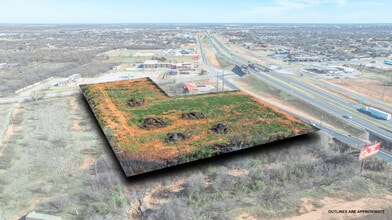 3518 Old Anson Rd, Abilene, TX - Vue aérienne vue de carte - Image1