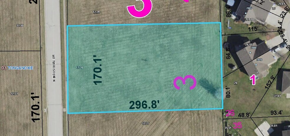 Lot 3 Industrial Dr, Tonganoxie, KS à vendre - Photo principale – Image 1 sur 1