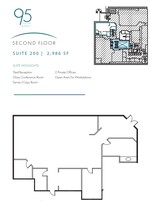 95 S Market St, San Jose, CA à louer Plan d’étage– Image 1 sur 1