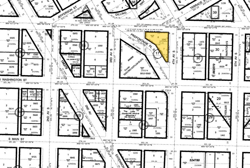110 Prefontaine Pl S, Seattle, WA à vendre - Plan cadastral – Image 2 sur 35