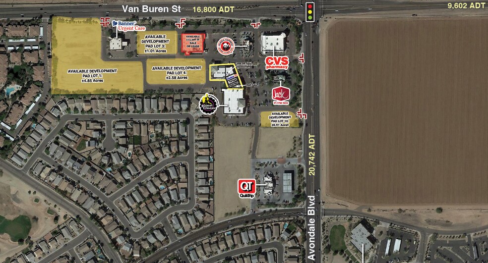 SW Avondale Blvd & Van Buren St, Avondale, AZ à vendre - Photo de l’immeuble – Image 2 sur 9