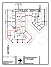 5005 Riverway Dr, Houston, TX à louer Plan de site– Image 1 sur 1