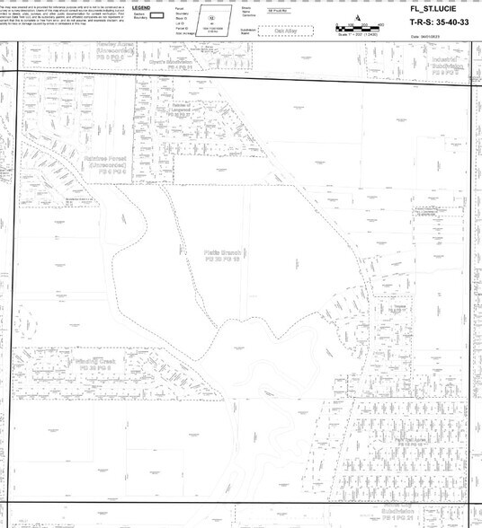 3769-3796 Oleander Ave, Fort Pierce, FL à vendre - Plan cadastral – Image 3 sur 4