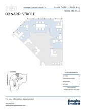 21650 Oxnard St, Woodland Hills, CA à louer Plan d’étage– Image 1 sur 1