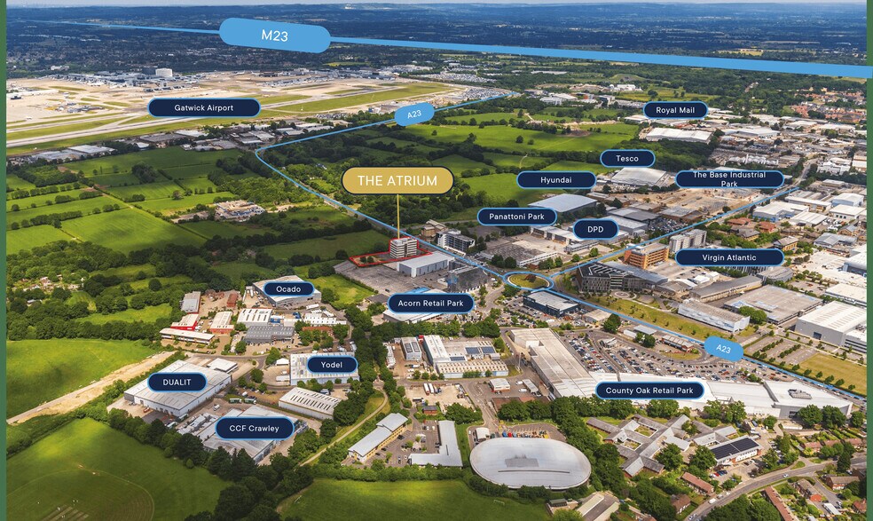 London Rd, Crawley à vendre - Photo de l’immeuble – Image 1 sur 4