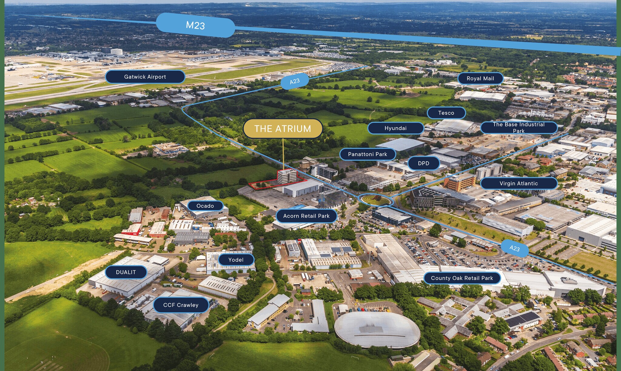 London Rd, Crawley à vendre Photo de l’immeuble– Image 1 sur 5