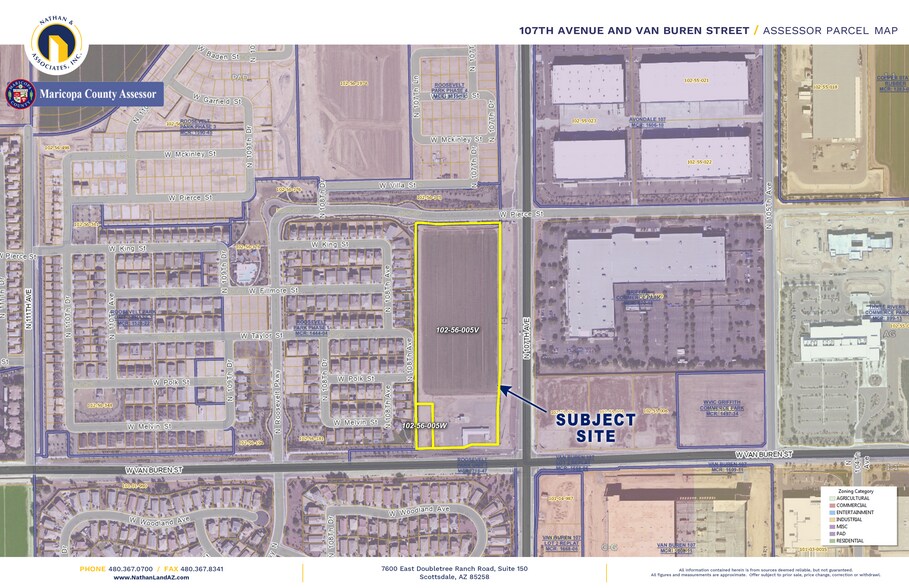 107th Ave & Van Buren St, Avondale, AZ à vendre - Photo de l’immeuble – Image 3 sur 3